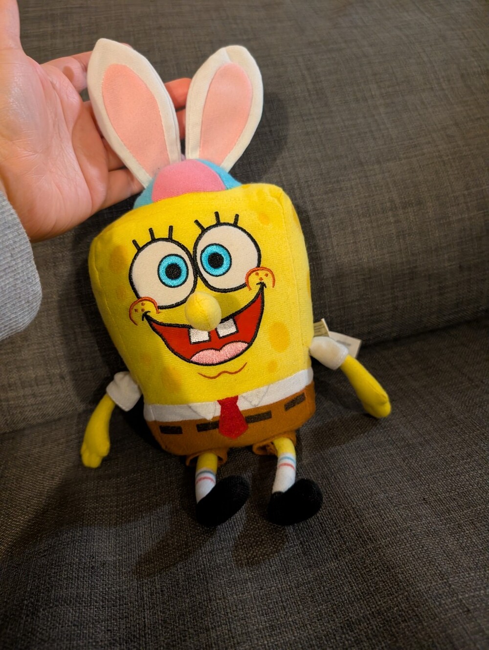 Vintage 2006 Easter SpongeBob SquarePants plush!